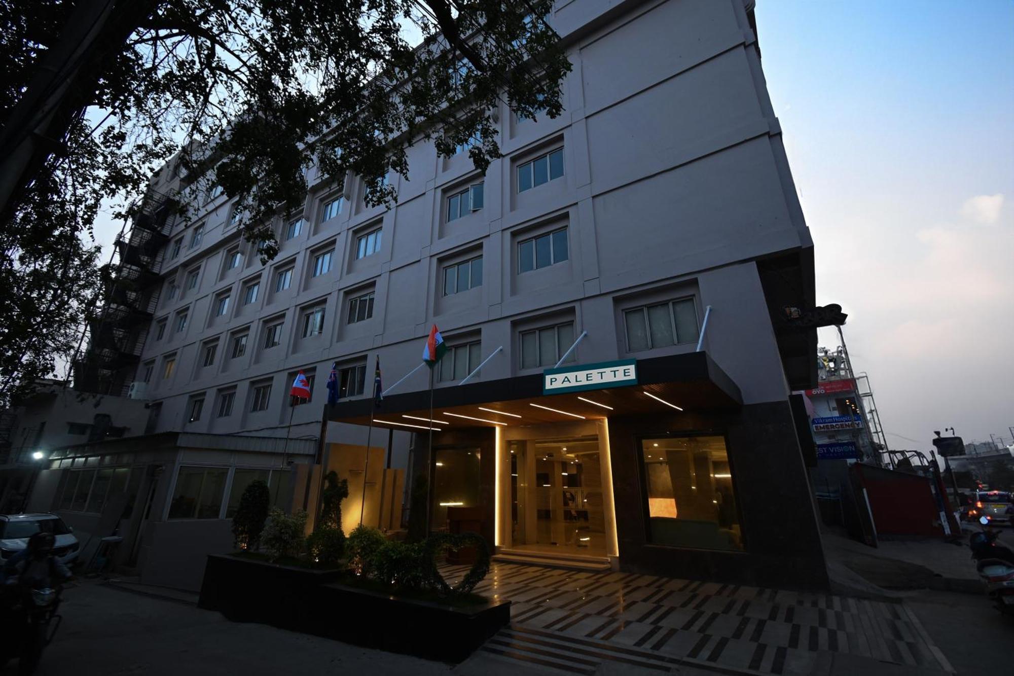 Palette Madhapur Hotel ไฮเดอราบัด ภายนอก รูปภาพ