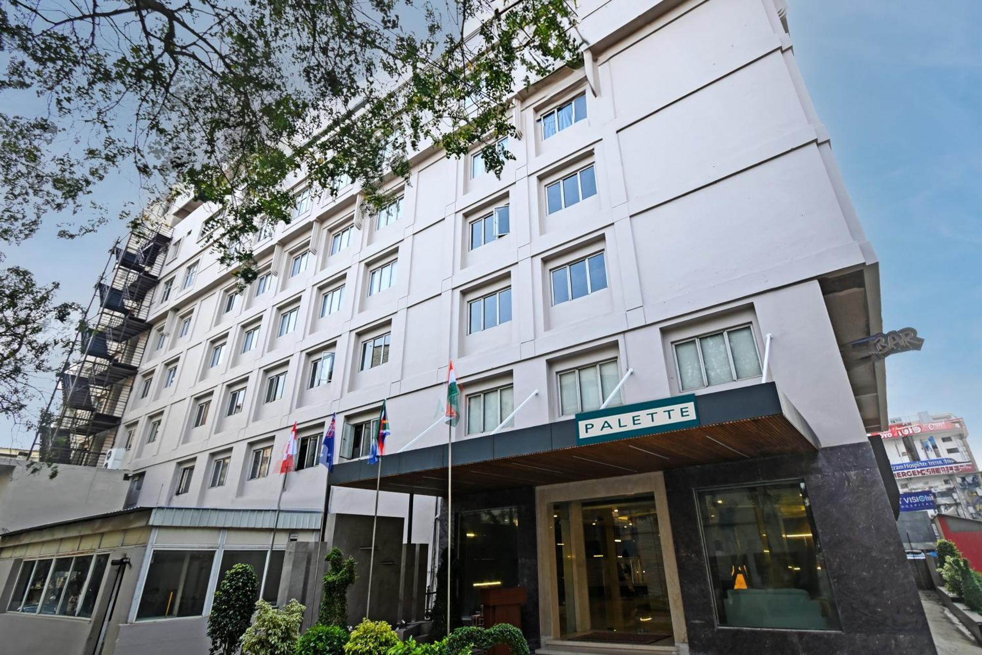 Palette Madhapur Hotel ไฮเดอราบัด ภายนอก รูปภาพ